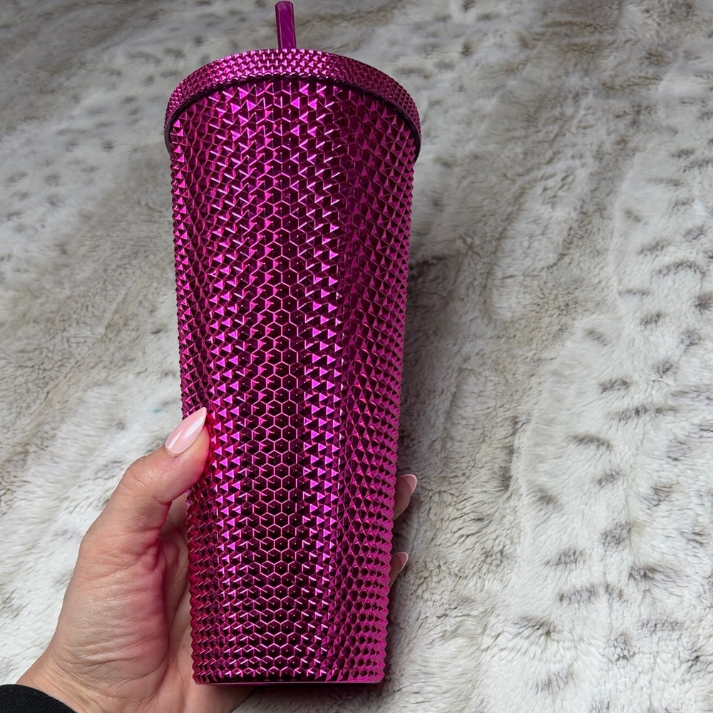 Starbucks Fuchsia Studded Tumbler - Picture 5 of 9